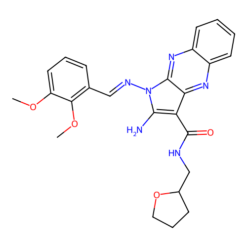 C25H26N6O4 structure