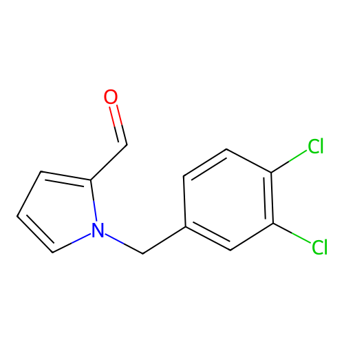 1-(3,4-Dichloro-benzyl)-1H-pyrrole-2-carbaldehyde structure