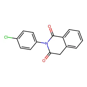 1,3(2H,4H)-Isoquinolinedione, 2-(4-chlorophenyl)- structure