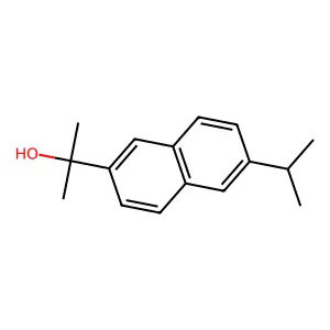 2-(6-Propan-2-ylnaphthalen-2-yl)propan-2-ol structure