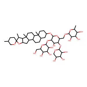 Asparanin D structure