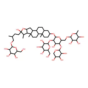 Asparoside D structure