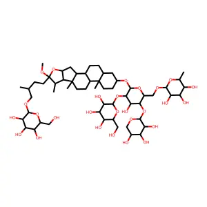 Asparoside C structure