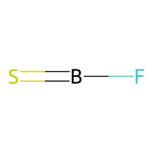 一氟一硫化硼 structure