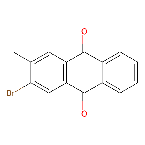 2-Bromo-3-methylanthraquinone structure
