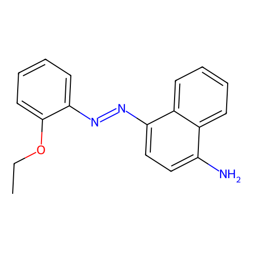 4-(2-Ethoxy-phenylazo)-naphthalen-1-ylamine structure
