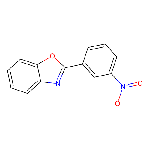 2-(3-Nitrophenyl)benzoxazole structure
