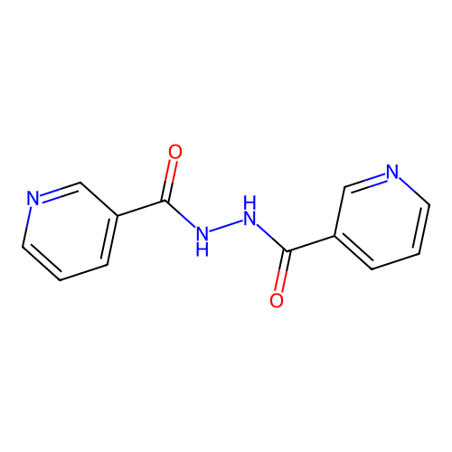N'-(Pyridine-3-carbonyl)pyridine-3-carbohydrazide structure