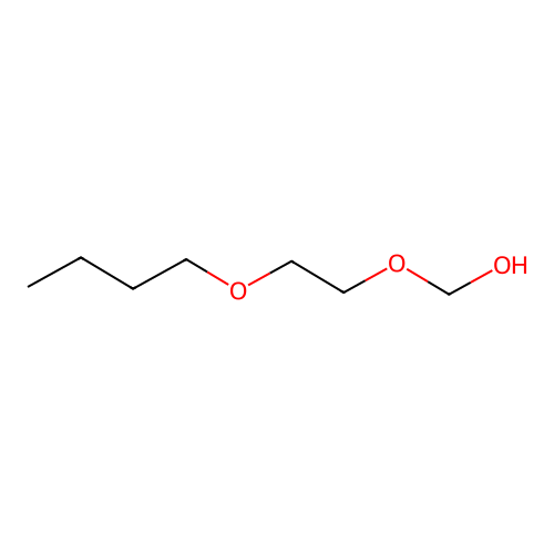 (2-Butoxyethoxy)methanol structure