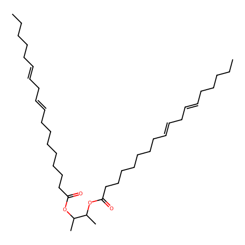 3-Octadeca-9,12-dienoyloxybutan-2-yl octadeca-9,12-dienoate structure