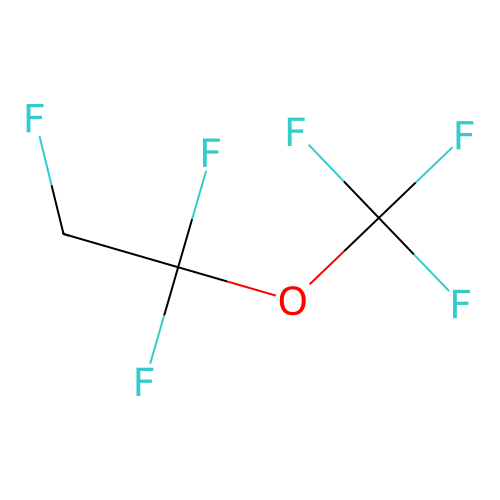 1,1,2-Trifluoro-1-(trifluoromethoxy)ethane structure