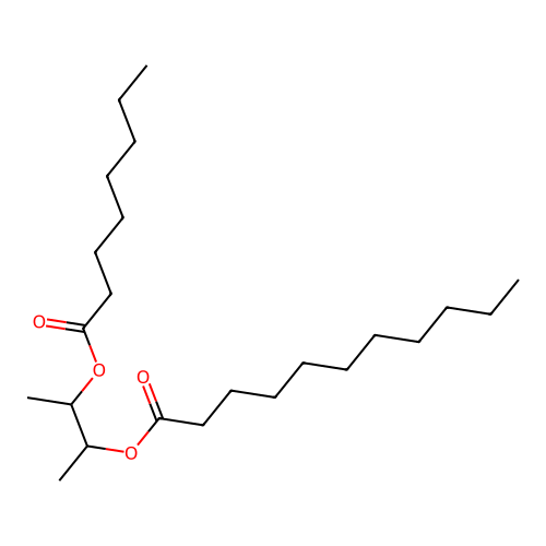 3-(Octanoyloxy)butan-2-yl undecanoate structure