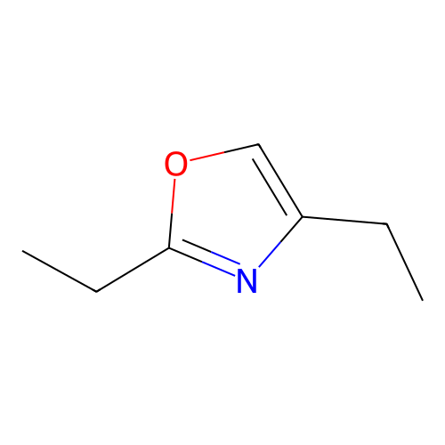 2,4-Diethyloxazole structure