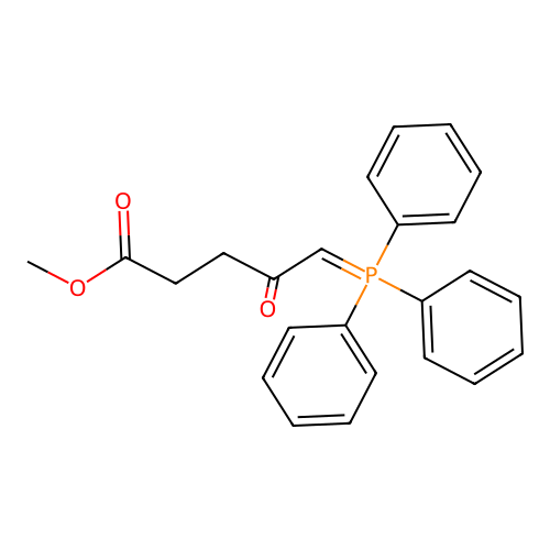 methyl 4-oxo-5-(triphenyl- structure