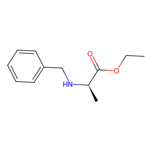ethyl (2R)-2-(benzylamino)propanoate structure