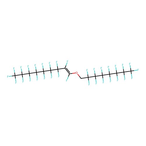C17H2F32O structure