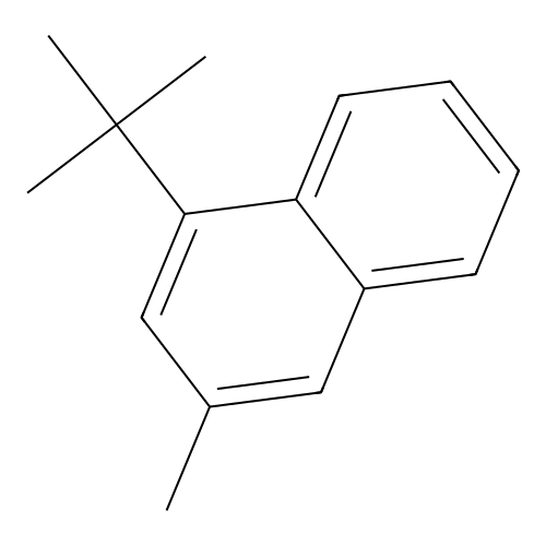 1-(tert-Butyl)-3-methylnaphthalene structure