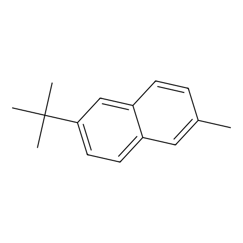 2-(tert-Butyl)-6-methylnaphthalene structure