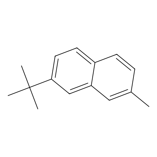 2-(tert-Butyl)-7-methylnaphthalene structure