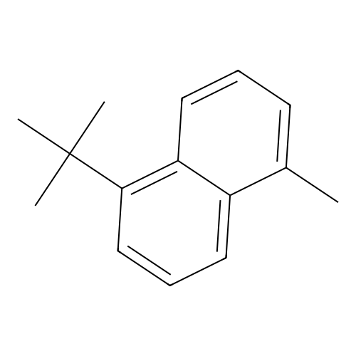 1-(tert-Butyl)-5-methylnaphthalene structure