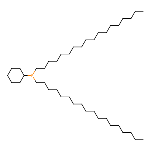 Cyclohexyldioctadecylphosphine structure