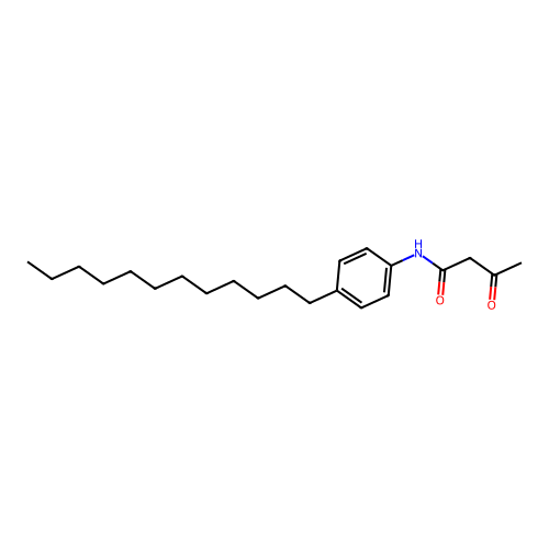 N-(4-Dodecylphenyl)-3-oxobutyramide structure
