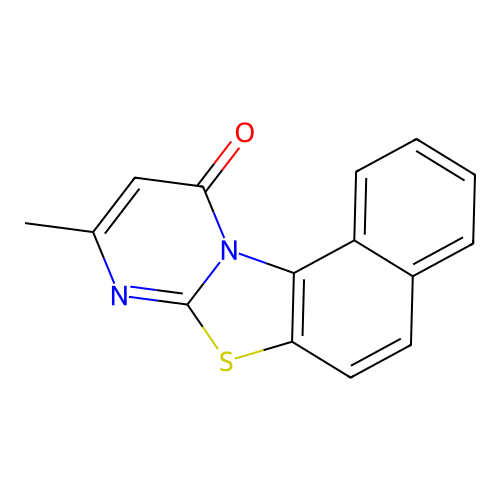 9-Methyl-11H-naphtho(1',2':4,5)(1,3)thiazolo(3,2-a)pyrimidin-11-one structure