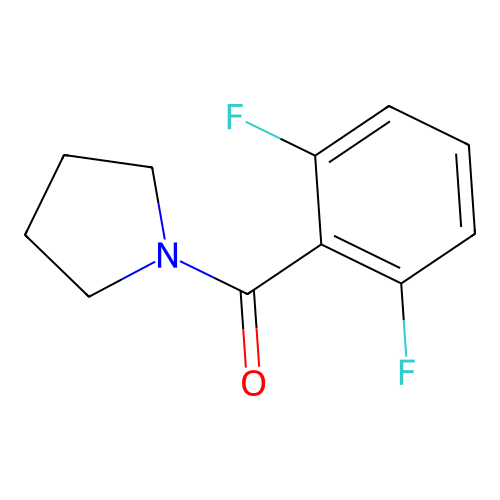 1-(2,6-Difluorobenzoyl)pyrrolidine structure
