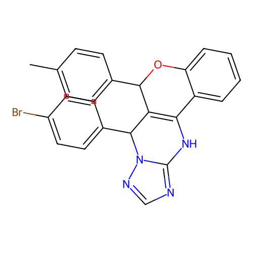 C25H19BrN4O structure