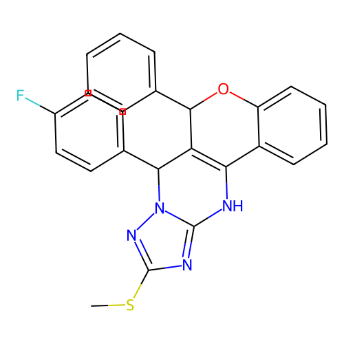 C25H19FN4OS structure