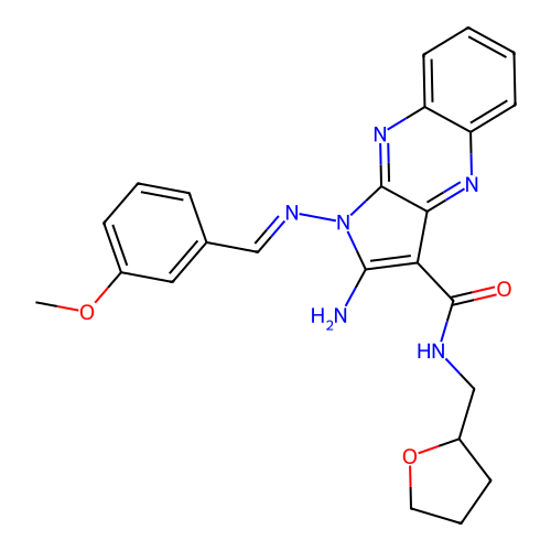 C24H24N6O3 structure
