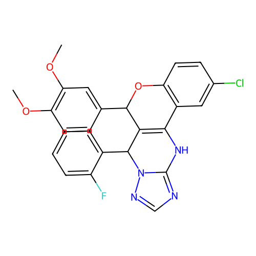 C26H20ClFN4O3 structure
