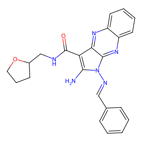 C23H22N6O2 structure