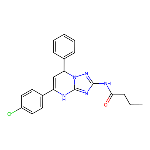 C21H20ClN5O structure