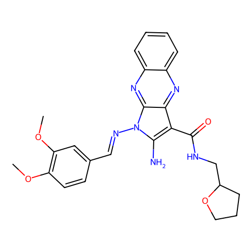 C25H26N6O4 structure
