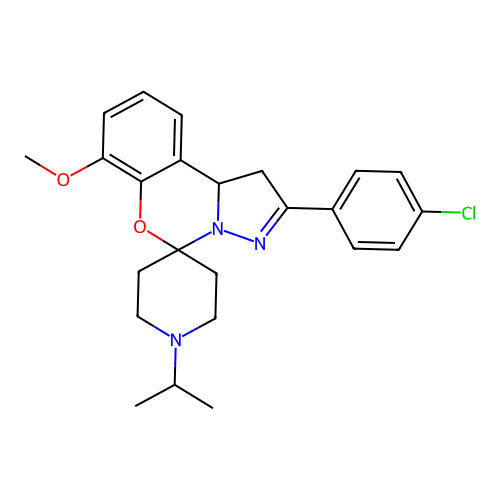C24H28ClN3O2 structure