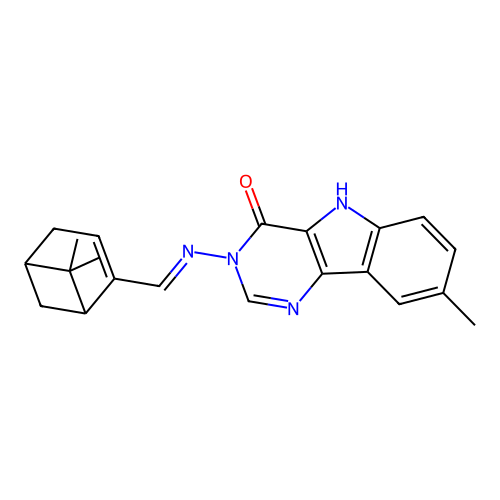 C21H22N4O structure