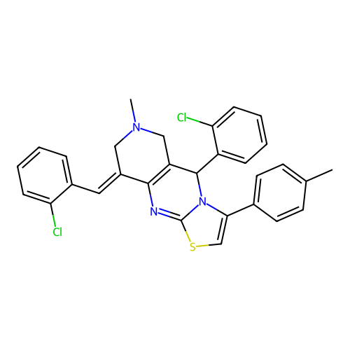 C30H25Cl2N3S structure