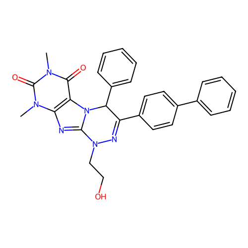 C29H26N6O3 structure