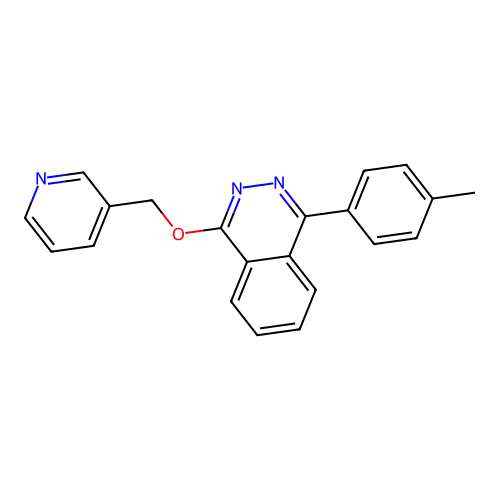 1-(4-Methylphenyl)-4-(pyridin-3-ylmethoxy)phthalazine structure