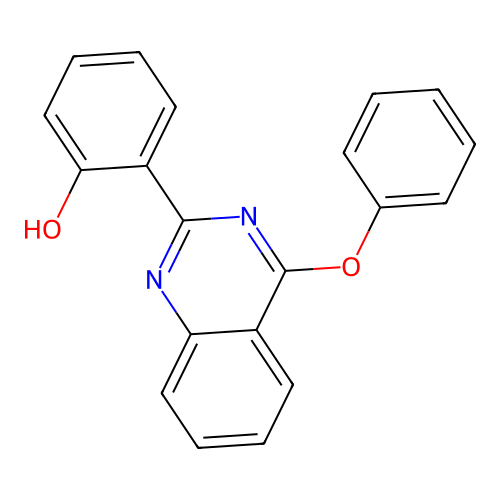2-(4-Phenoxyquinazolin-2-yl)phenol structure