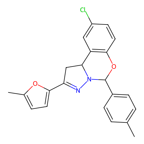 C22H19ClN2O2 structure