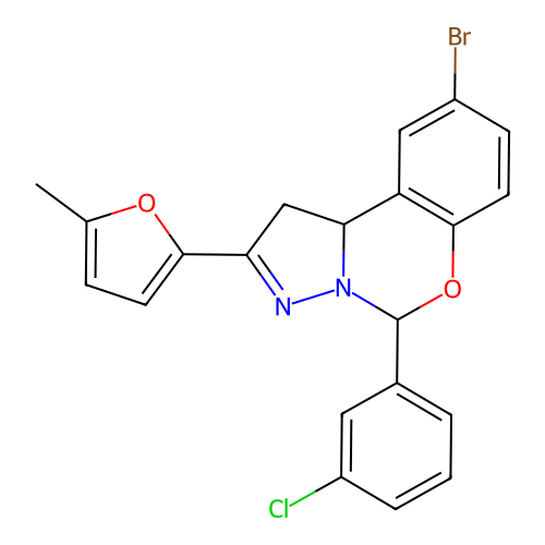 C21H16BrClN2O2 structure