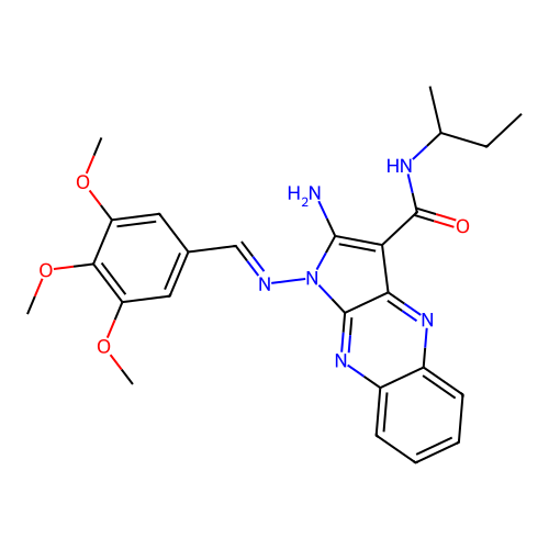 C25H28N6O4 structure