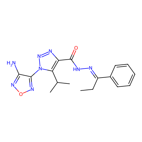 C17H20N8O2 structure