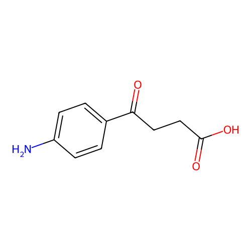 4-(4-Aminophenyl)-4-oxobutanoic acid structure