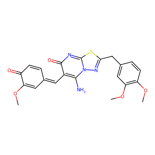 C22H20N4O5S structure