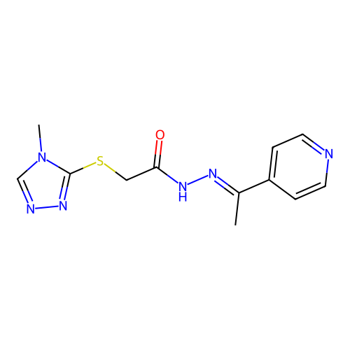 C12H14N6OS structure