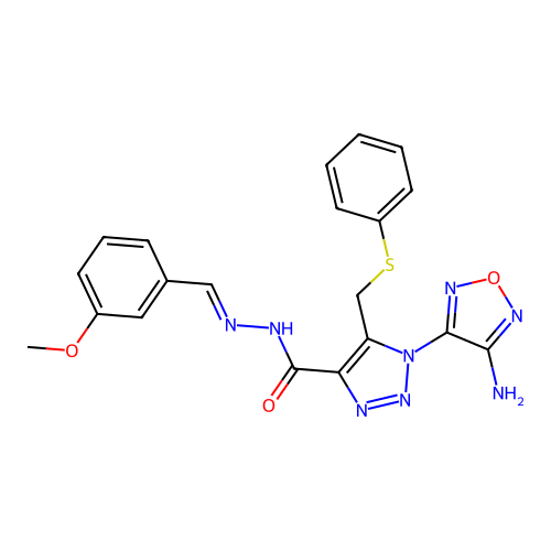 C20H18N8O3S structure