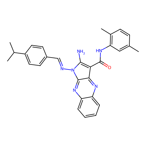 C29H28N6O structure
